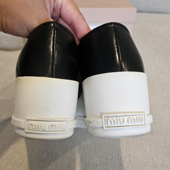 Brand new Miu Miu leather shoes 35.5 - Picture 4 of 16